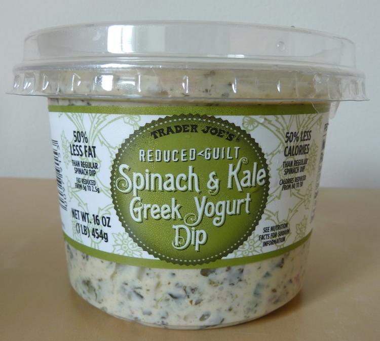 TJ's Spinach & Kale Greek Yogurt Dip