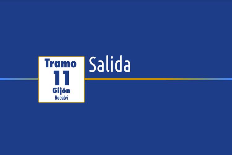 Tramo 11 › Gijón Recalvi › Salida