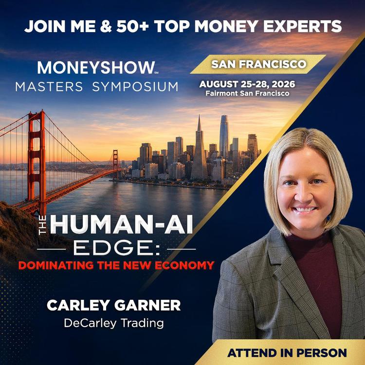 Join DeCarley Trading and other industry veterans in San Francisco for the MoneyShow in August!