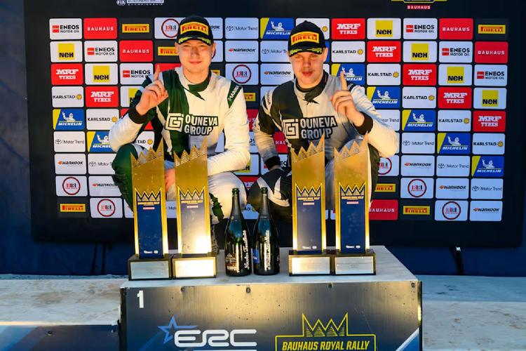Ville Vatanen logra su primera victoria en el ERC Fiesta Rally3
