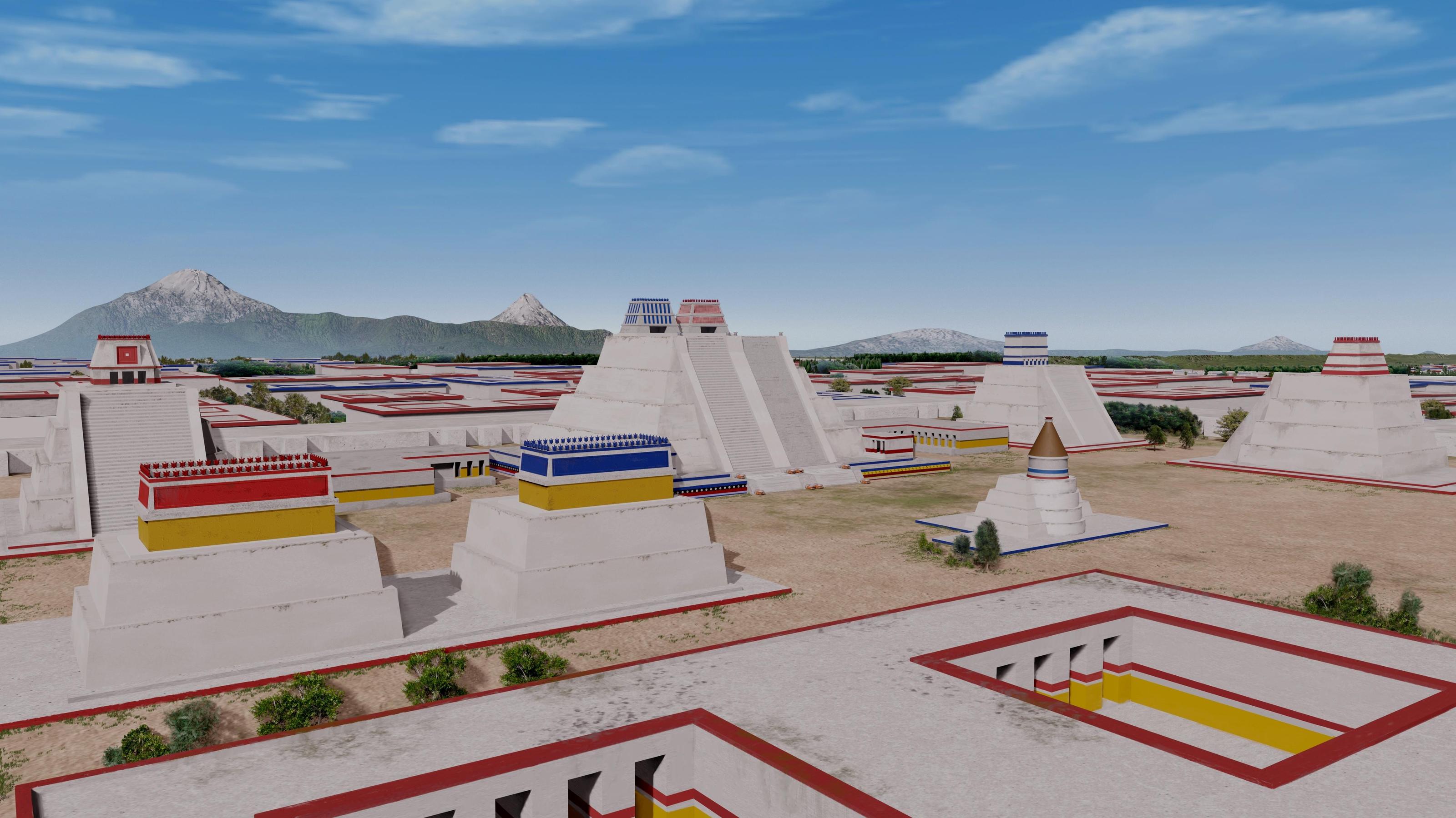 Archaeologists map buried sacred precinct of the Aztec capital - Tenochtitlan