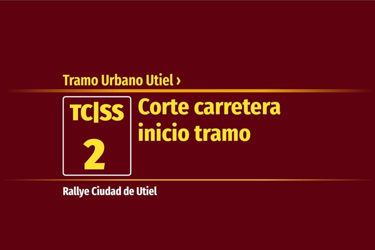 Tramo 2 &nbsp;›&nbsp; Tramo Urbano Utiel | Corte carretera inicio tramo | ZE