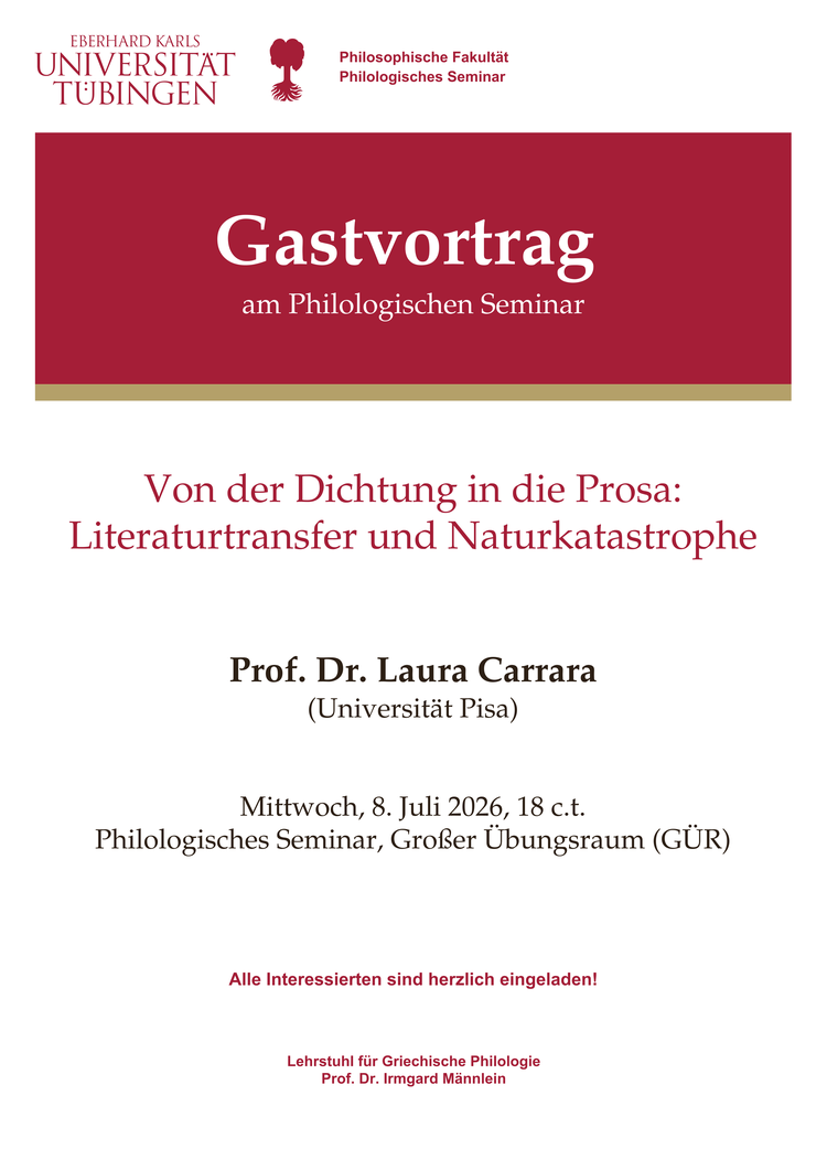 Von der Dichtung in die Prosa: Literaturtransfer und Naturkatastrophe