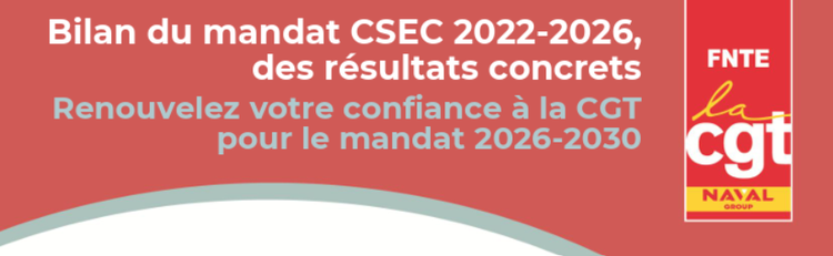 Des résultats concrets : bilan du mandat CGT au CSEC 2022-2026 