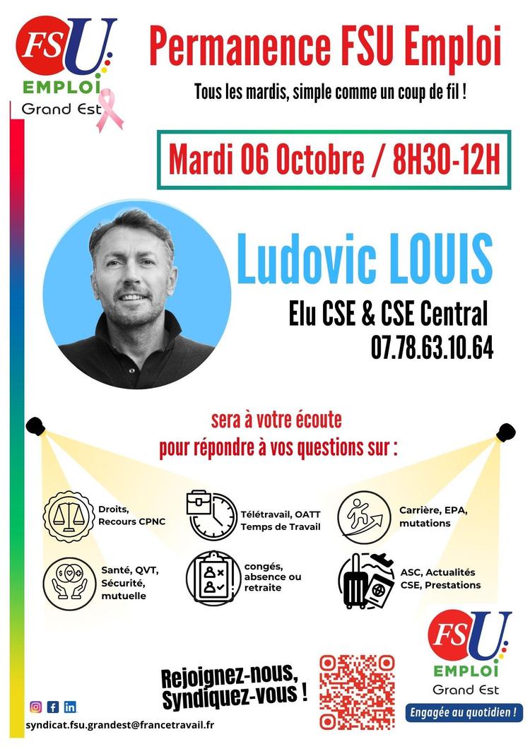 permanence FSU 6 Octobre 