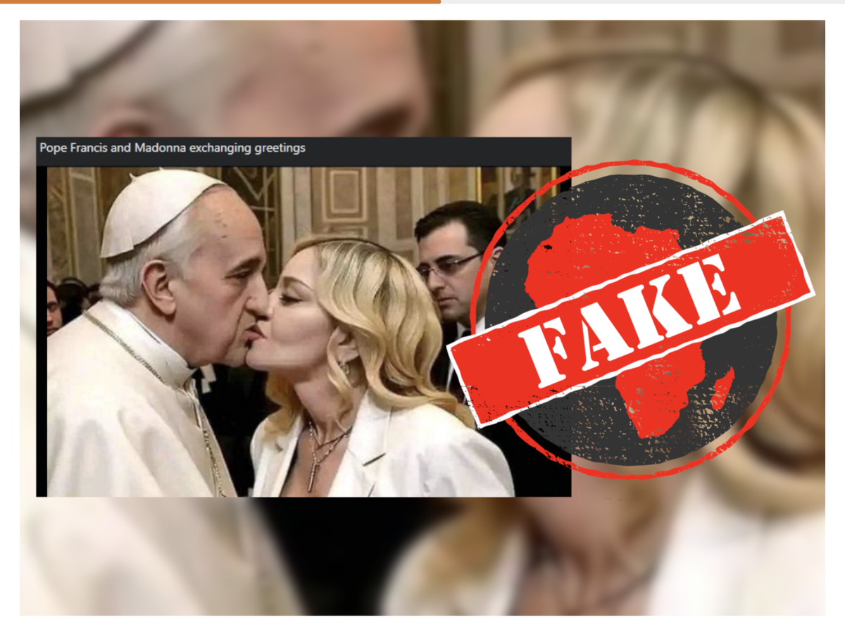 Quand l'IA s'en mêle : l'incroyable deepfake du pape François et Madonna qui trompe la toile
