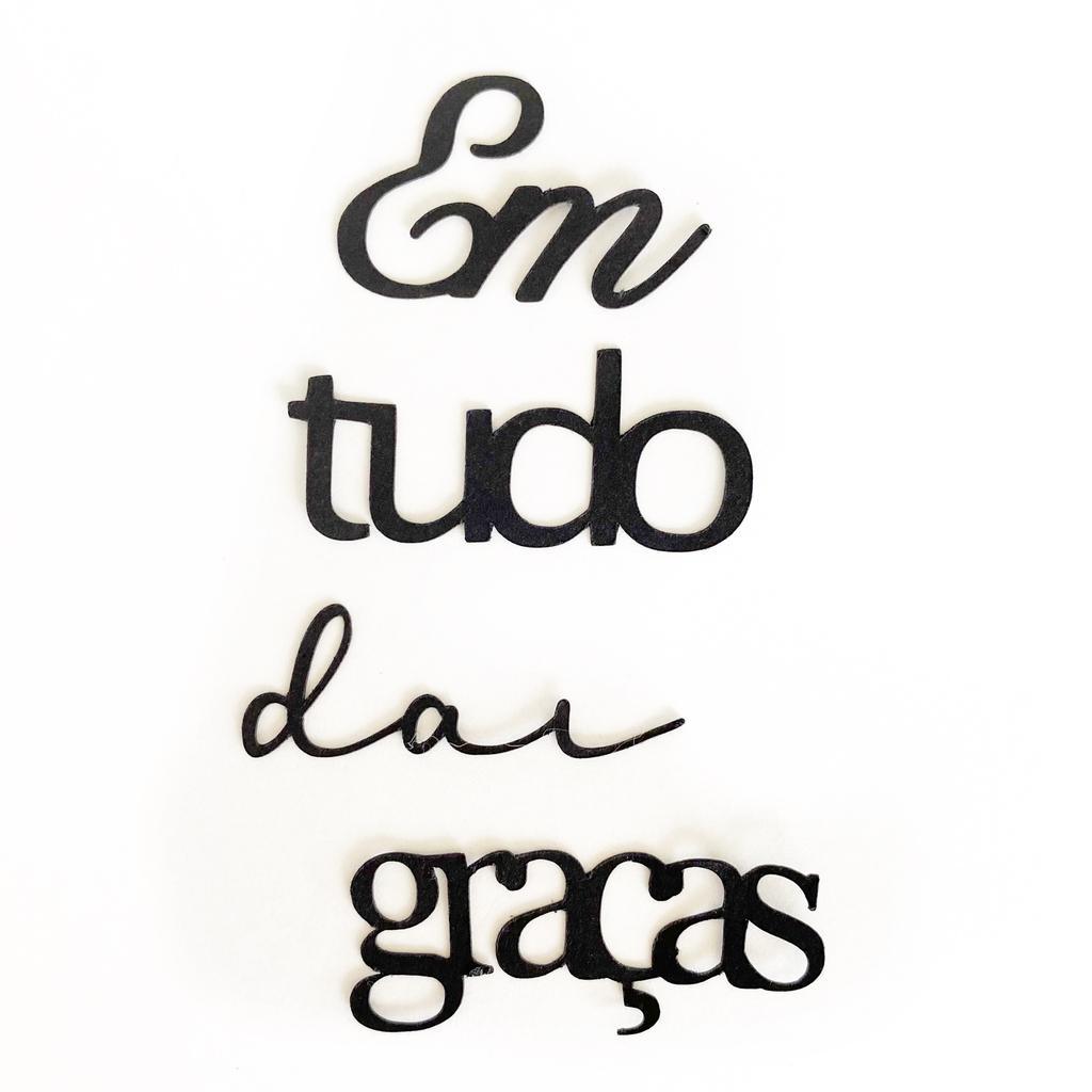 Em tudo daí graças!