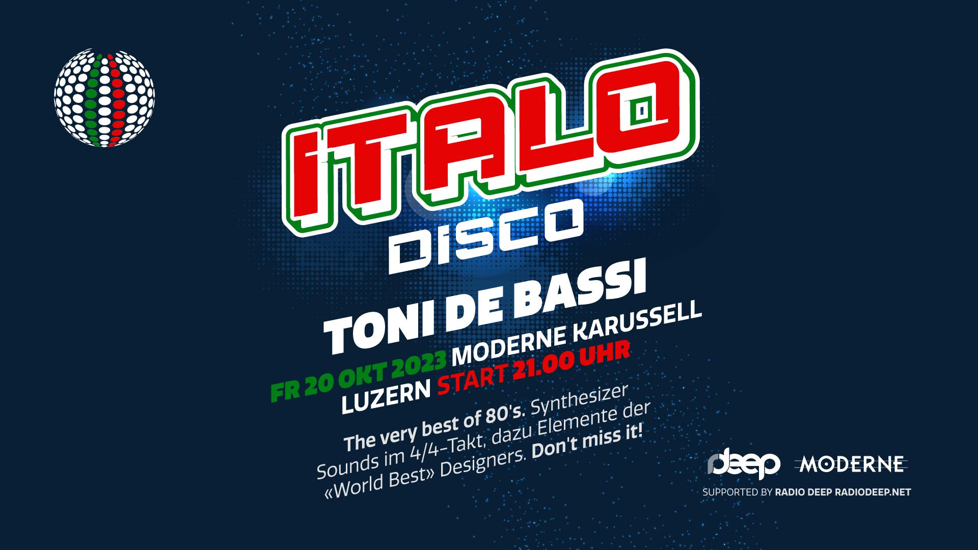 Erlebe das Italo Disco Revival: Legendäre Synthesizer-Sounds und Retro-Chic in Luzern