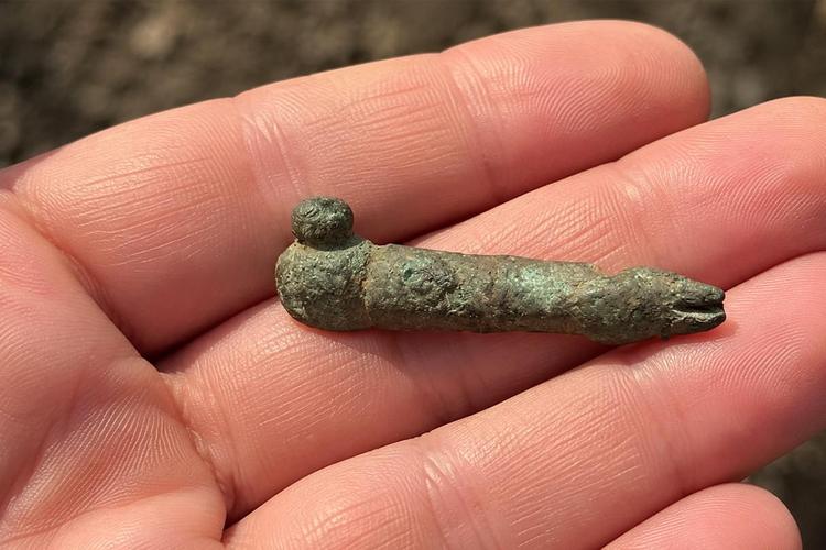 Roman penis charm unearthed during dig at Carlisle Cricket Club