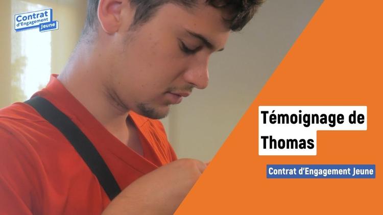 Le Contrat d'Engagement Jeune vu par Thomas