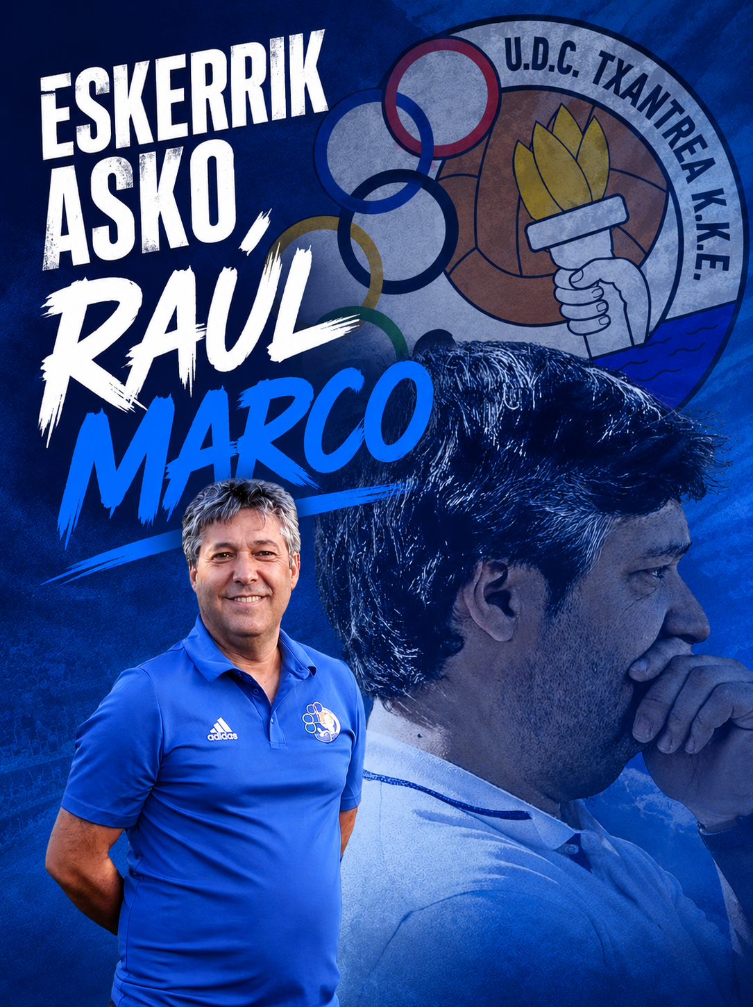 RAUL MARCO NO CONTINUARÁ LA TEMPORADA QUE VIENE COMO ENTRENADOR DEL PRIMER EQUIPO