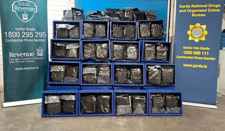 Cannabis worth almost €8m seized at Dublin Port 