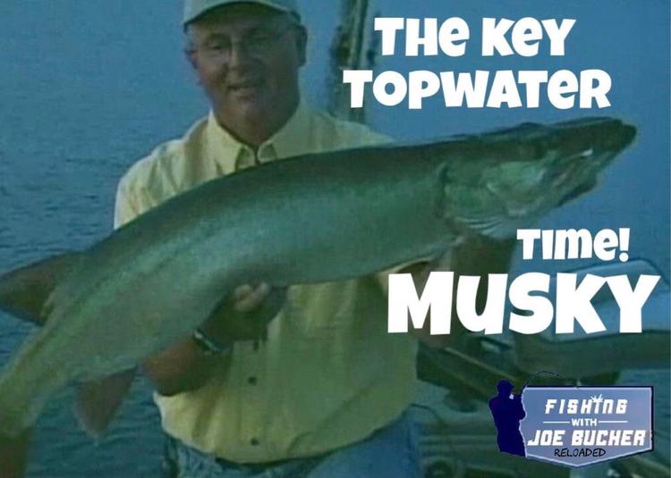 The KEY TIME To Tag A Topwater MUSKY!