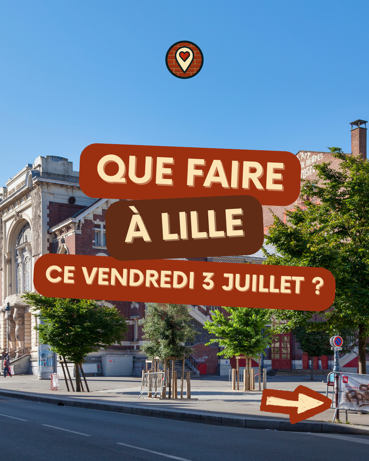 Que faire à Lille ce vendredi 3 juillet 2026 ? Concerts, festival & soirées