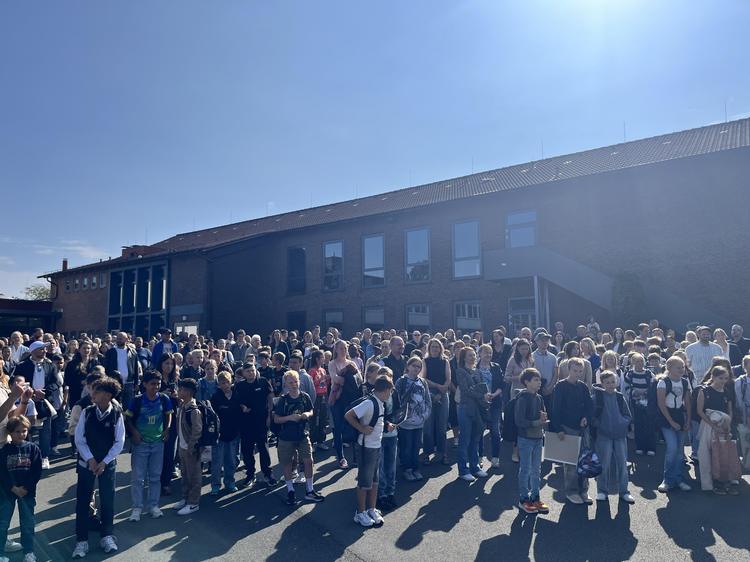 Gelungene Einschulung an der Gesamtschule