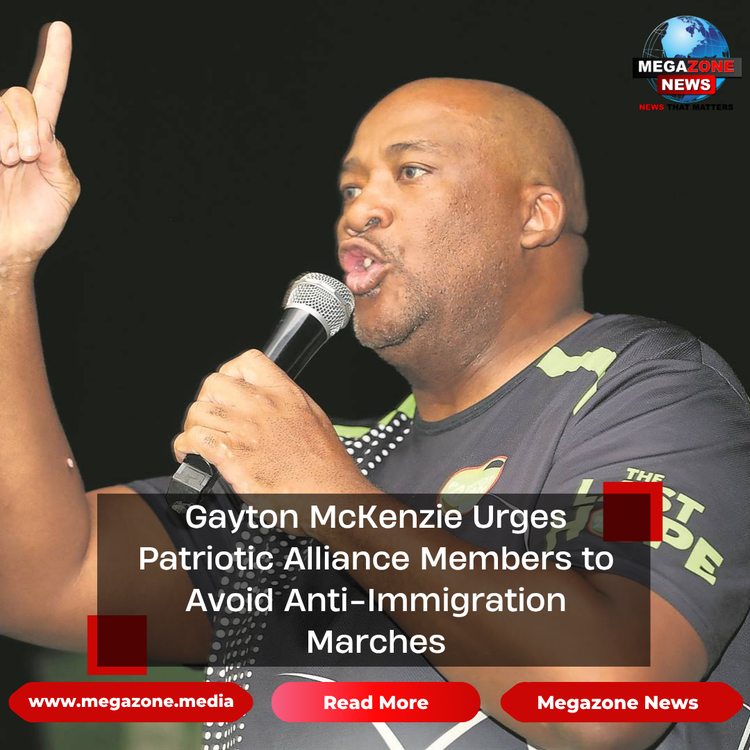 Gayton McKenzie Urges Patriotic Alliance Members to Avoid Anti-Immigration Marches