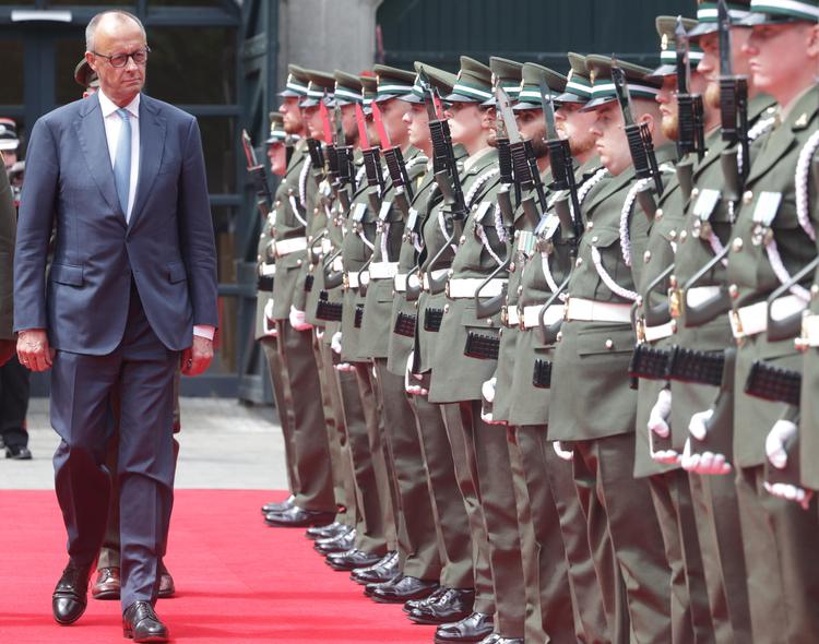 Europe in focus as Chancellor Merz visits Dublin