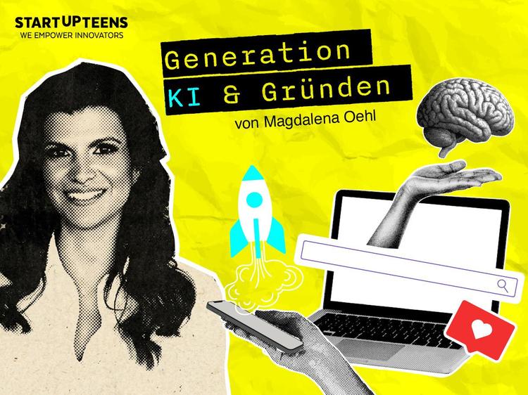 Startup Teens App "KI und Gründen"