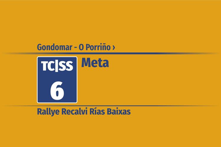 Tramo 6 &nbsp;›&nbsp; Gondomar - O Porriño | Meta