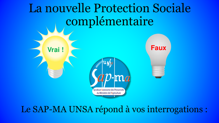 La nouvelle Protection Sociale complémentaire : le SAP-MA UNSA répond à vos interrogations !