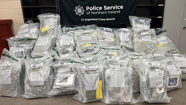 Cannabis worth £4m seized at Northern Irish port