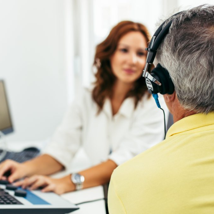 Controllo audiometrico