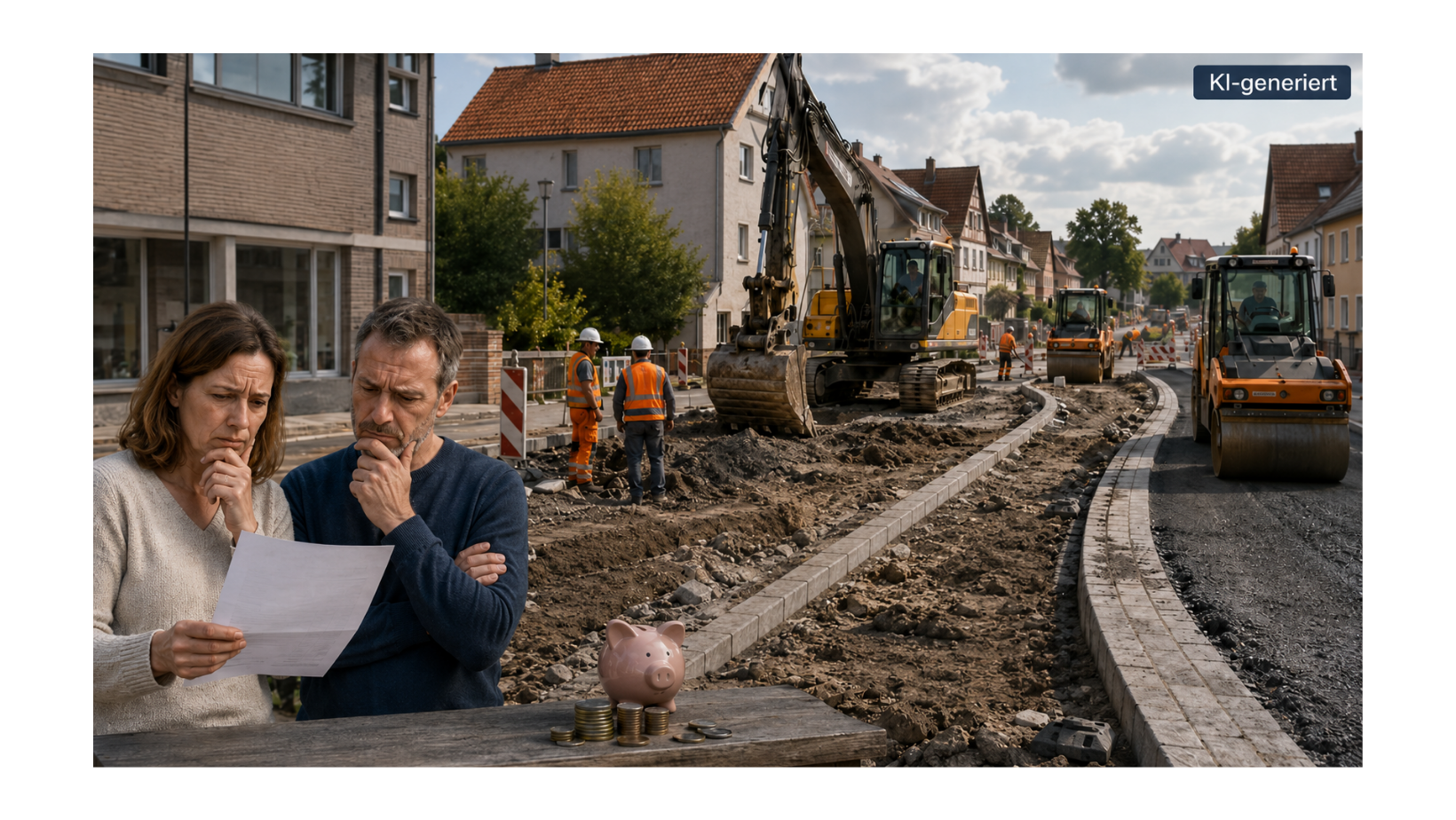 Frage an die Bürgermeisterin Leiferde zum Thema : "Finanzierung des Straßenausbaus".