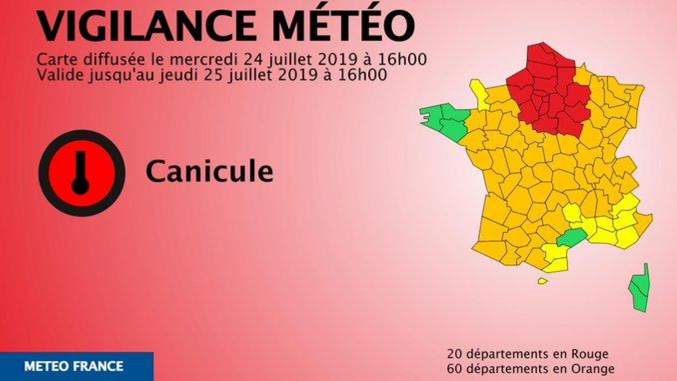 Alerte Canicule dans le Nord-Pas-De-Calais: plus de 40 degrés attendus ...