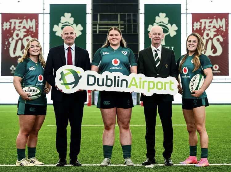 Dublin Airport named official sponsor of Ireland women's rugby team