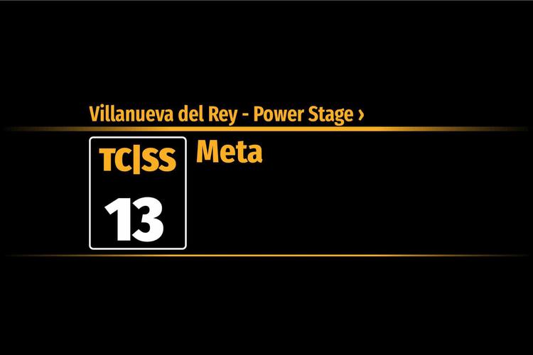 Tramo 13 &nbsp;›&nbsp; Villanueva del Rey - Power Stage | Meta