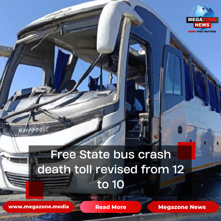 Free State bus crash death toll revised from 12 to 10