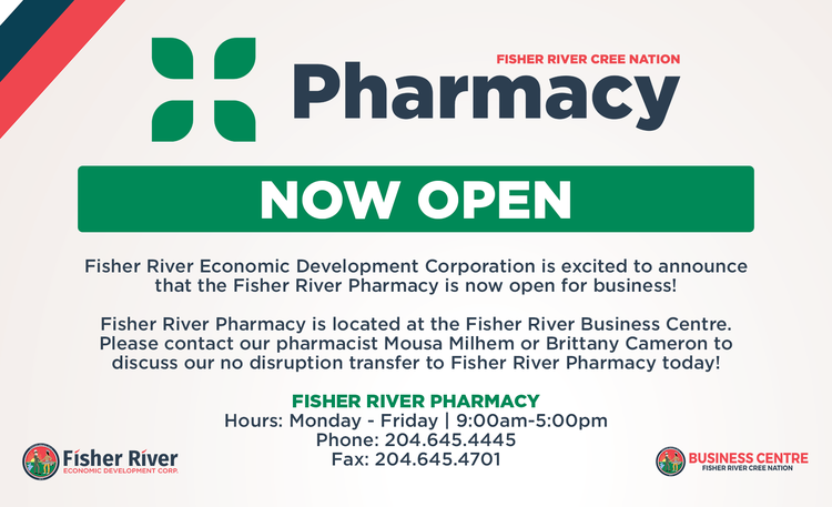 Fisher River Pharmacy Now Open!