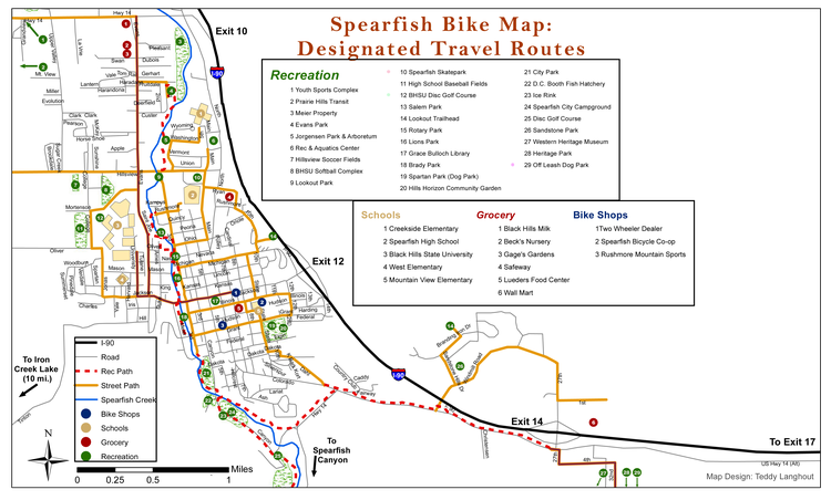 Bike Trails - Click to view full map 