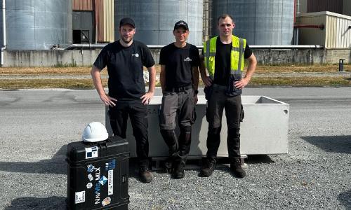 40°C on-site: When 3D scanning defies extreme conditions!