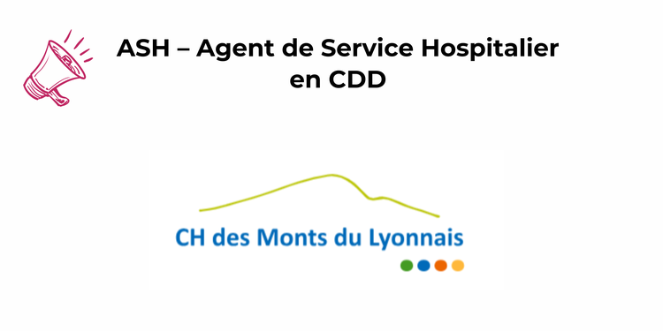 ASH – Agent de Service Hospitalier en CDD