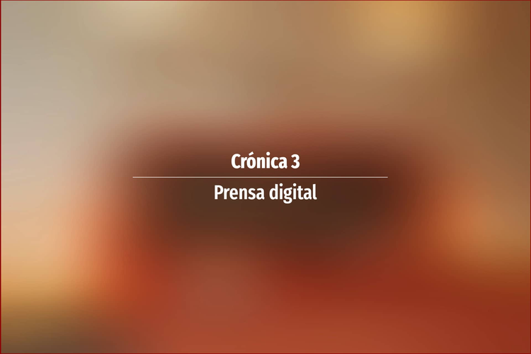Crónica 3
