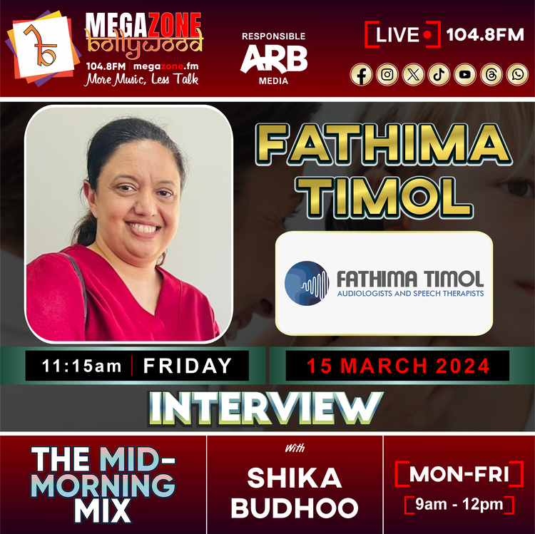 In Conversation with: Fathima Timol  from Fathima Timol Audiologists and Speech Therapists 