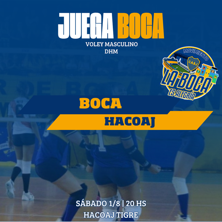 Sábado de Voley Masculino en el Tigre