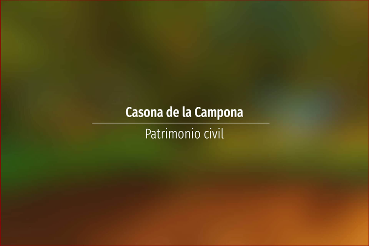 Casona de la Campona