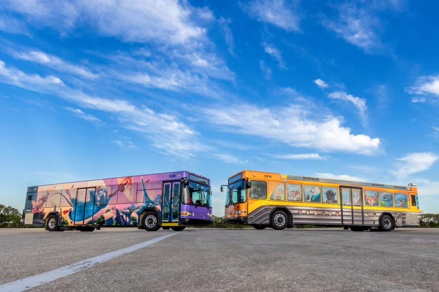 Walt Disney World erweitert sein Verkehrsnetz um neue Busse