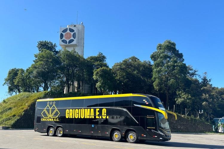 É da Scania o novo ônibus do Criciúma Esporte Clube
