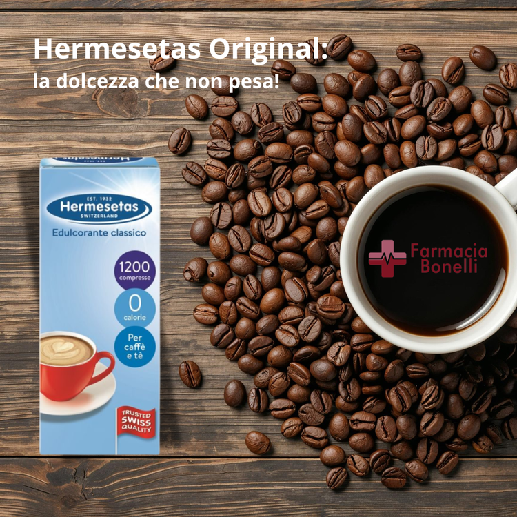 ☕ Hermesetas: il tuo dolcificante quotidiano 🥄
