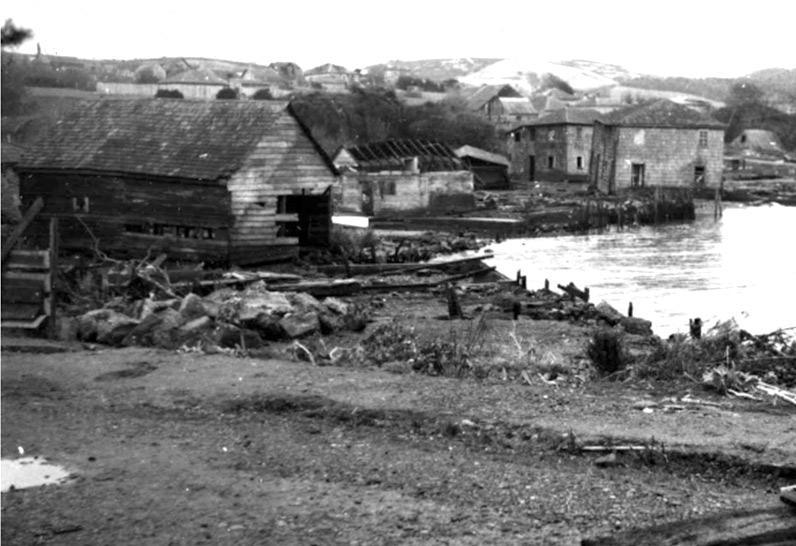 Terremoto de 1960 en Ancud, Chiloé | La App del Sur de Chile en Ancud, Chiloé, Sur de Chile