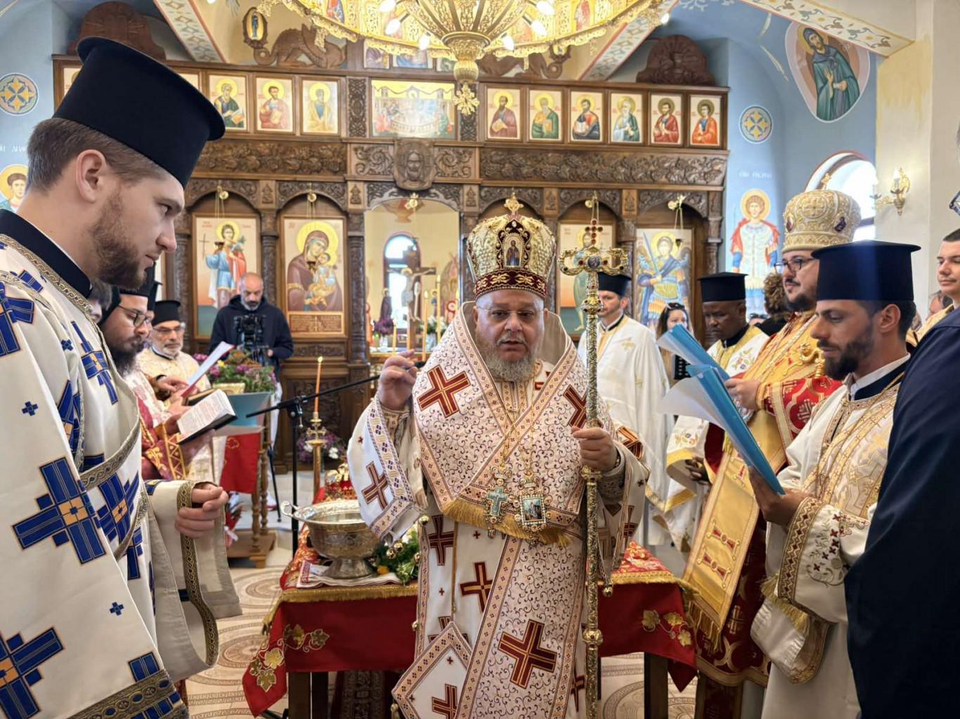 Осветиха новопостроения храм „Св. мчк. Трифон“ в село Малка Верея