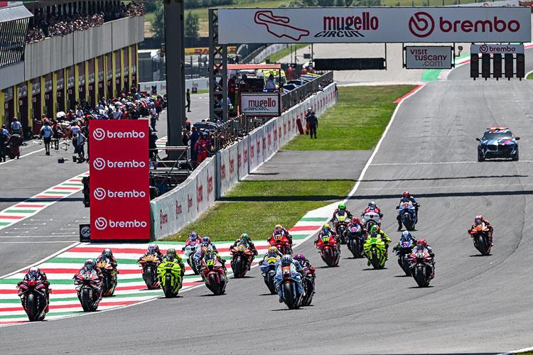 MOTOGP: Bezzecchi  logra su primera victoria en el emblemático Mugello