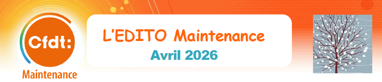 L'Edito Maintenance Avril 2026
