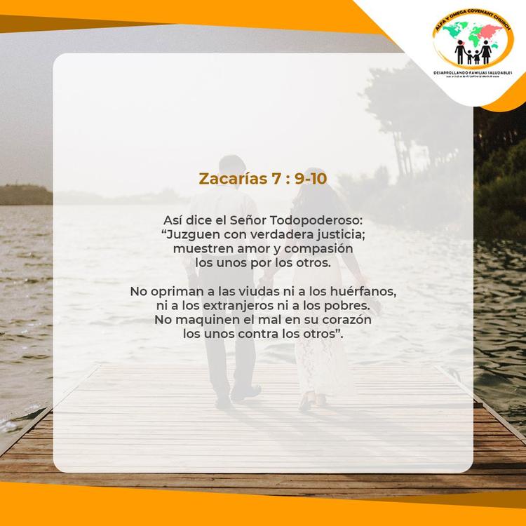 Zacarías 7:9-10