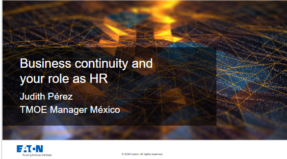 Business continuity and your role as HR