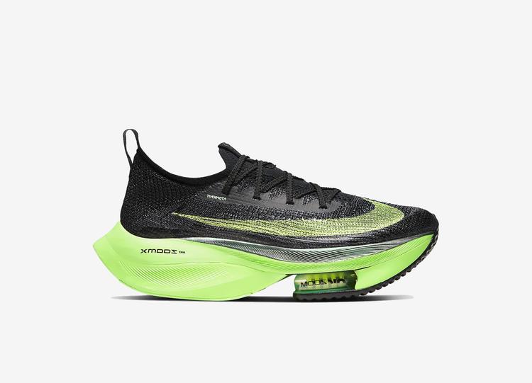 NIKE Air Zoom Alphafly Next% Black Electric Green