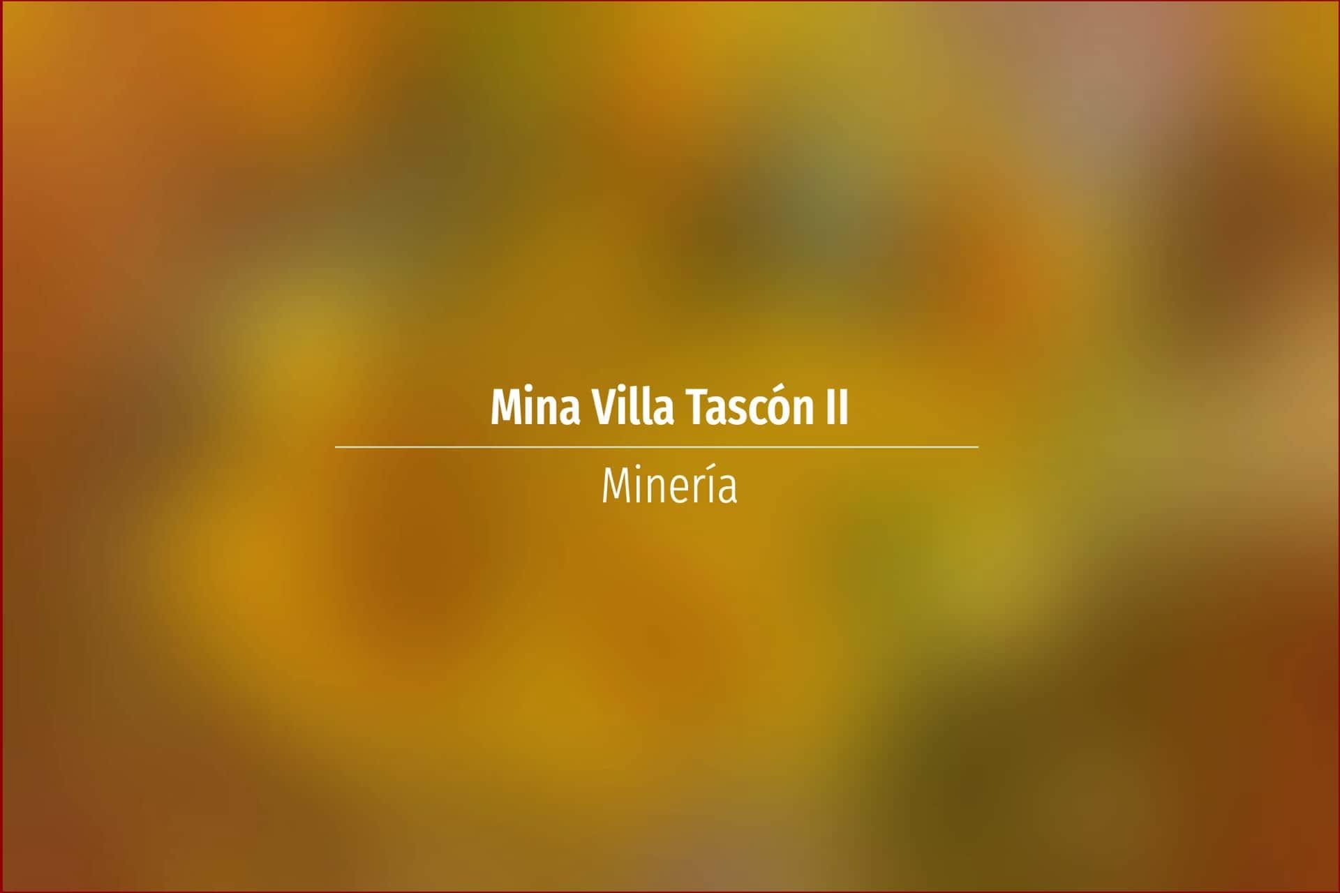 Mina Villa Tascón II